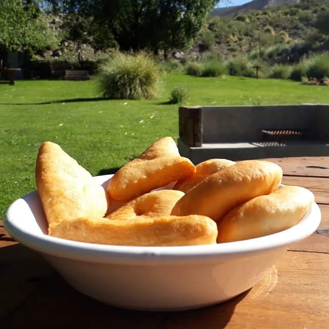Tortafritas caseras recién hechas